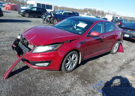 2011 Kia Optima Ex z USA, uszkodzony, nr VIN KNAGN4A73B5061543